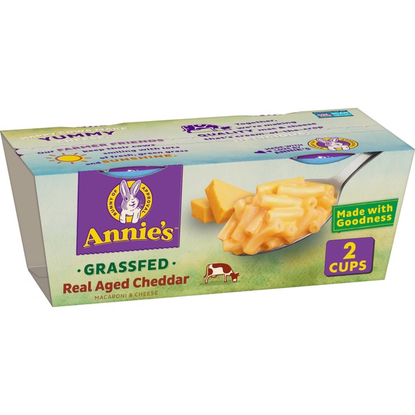 Annie's - Organic Macaroni & Cheese Real Aged Cheddar - 2 Pack