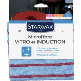 Starwax Microfibre Glass Ceramic Induction Pack of 4