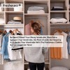 Clothes Hanger Organizer Holder for Space Saving, Fresheracc Hanger Triangle