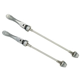 PLATT Bike Quick Release Skewers MTB Wheel Hub Skewers Front and Rear Axle Fit for Road Bike,Mountain Bike, BMX (Blue,1Pair)