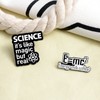 Ximimark 4 PCS Creative Science Enamel Pin Science Is Magic