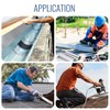 YIEMI Aluminum Flashing Roll，Aluminum Sheet Roll 3500x50x0.5mm(LxWxT) Applicable to Various