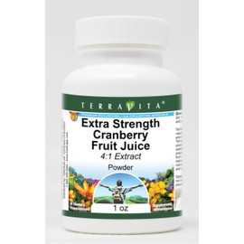 Extra Strength Cranberry Fruit Juice 4:1 Extract Powder (1 oz, ZIN: 514163) - 3 Pack