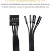 XMSJSIY PC Switch External PC Power Button, Desktop PC Power