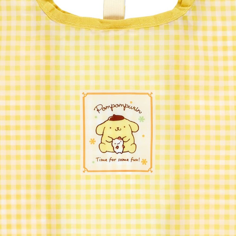 Sanrio 670235 Pompompurin, Eco Bag, S, 10.2 x 4.7 x