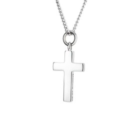 Shields of Strength Women's Always Cross Necklace - Matthew 28:20