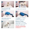 MESINURS Dog Dryer Blower Bag - Pet Shower Bath Hair