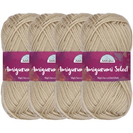 Amigurumi Select 100% Acrylic Craft Yarn Skeins Crochet and Knitting Projects - Acrylic Fingering Weight - Hydrangea - 4 Skeins