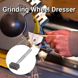 Tocador de muelas de diamante, muelas de rectificado y desbarbado de rectificado Tocador de piedras de disco abrasivo, herramienta de rectificado de ruedas, duradero y resistente al desgaste
