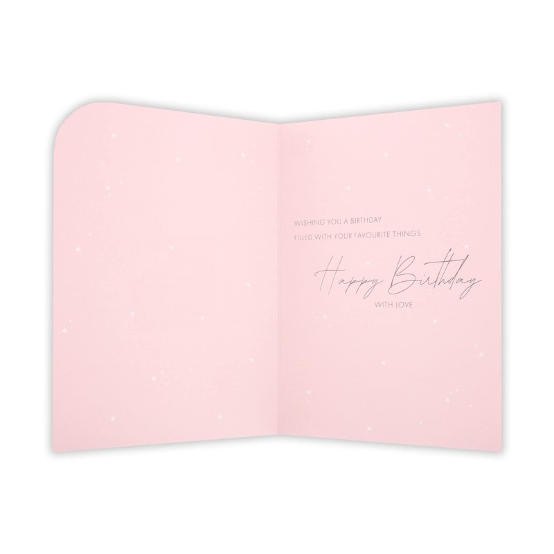 Clintons Simply Present Stack Auntie Birthday Card 127x178mm 1149153 multi