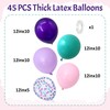 Mermaid Teal Pink Balloons