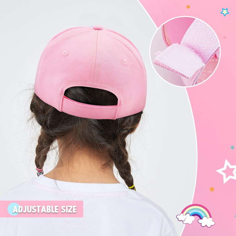 WAWSAM Girls Unicorn Baseball Cap Kids Trucker Hat