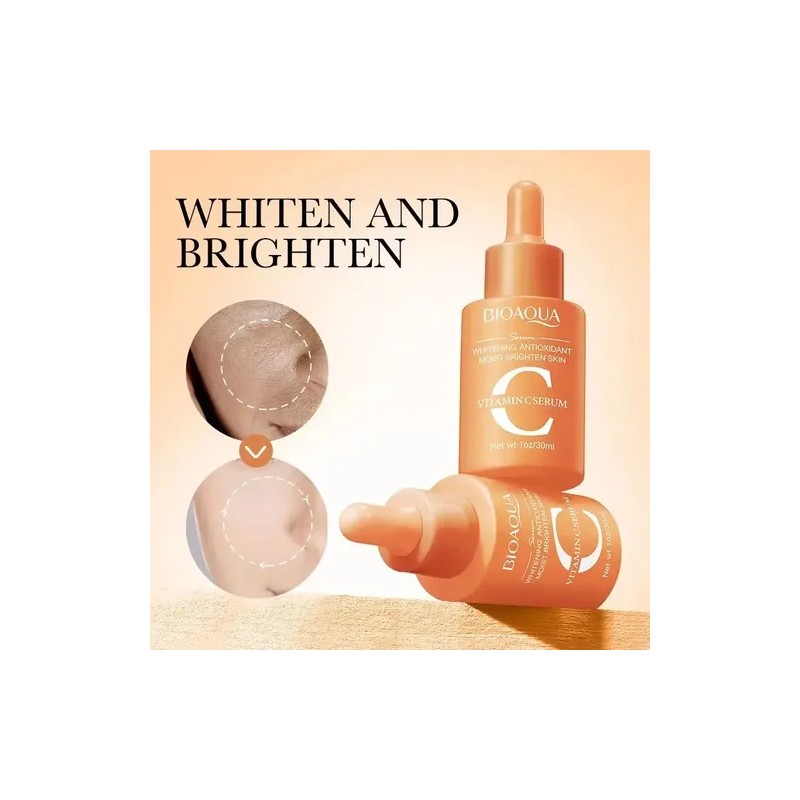 Serum Facial Vitamina C Antioxidante Brillo Antiacne Bioaqua Todo Tipo