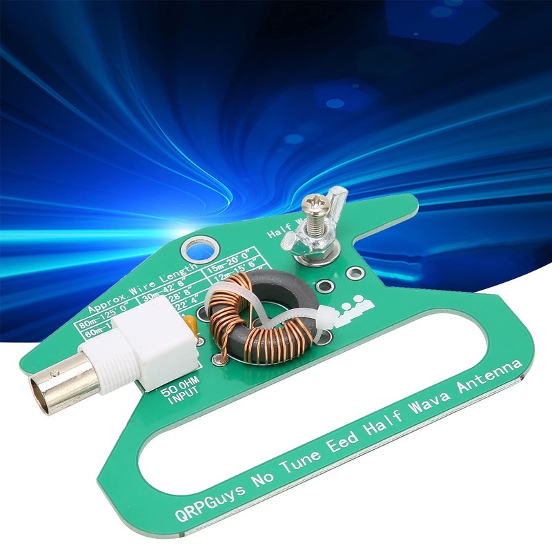 No Tune End Fed Half Antenna Module Large Area Heat