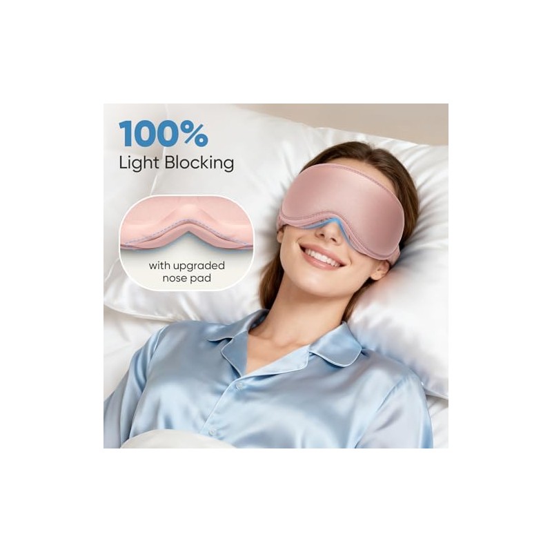 Sleep Mask Travel Case, Compact Lightweight Accessory for Travel and