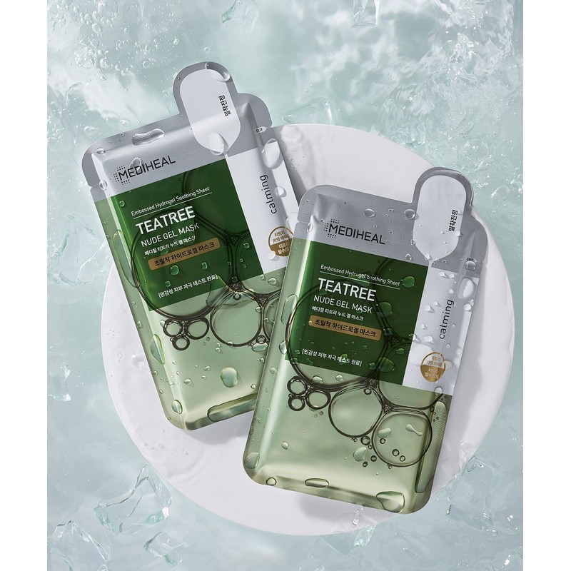 Mediheal Nude Gel Mask Pack 10 Sheets 3 Types