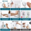 TAILI Double Layer Soap Dish for Shower, Max Hold 5