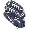 ZETT BDG2012V Catchball Gloves for Beginners, Includes Shock Absorbing Pads,
