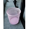 Need Tam Delikli Metal Fileli Toz Pembe Çöp Kovası -