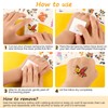 Habett Glitter Temporary Tattoos for Kids, 144PCS Mixed Styles Pre-Cut