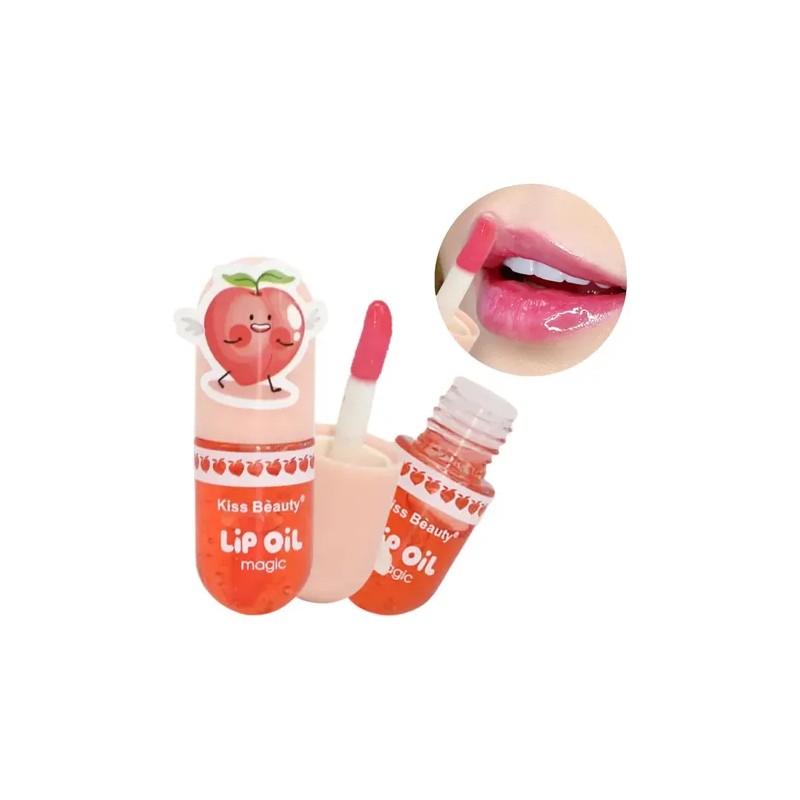 Cuidado Facial Lip Oil Magic Kiss Beauty Gloss Labial Brillo