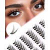Wispy Lash Clusters Natural Lashes Clusters Short Individual Lashes Soft