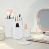 TaimeiMao Plastic Pencil Box, Hexagonal Pen Holder White, Stationery Pen