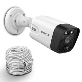 OOSSXX Security Camera, Poe Security Camera, Outdoor, Security Camera, Wired Security Camera, Indoor & Outdoor Use, Surveillance Camera, Surveillance Bullet Outdoor Camera, Security Camera System,