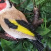 Vivid Arts - Hanging Goldfinch on Branch - HGF-019