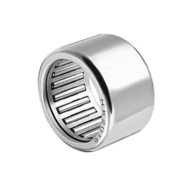 METALLIXITY HK2016 Needle Roller Bearings 20mm ID x 26mm OD x 16mm Height 1 Pack, Chromium Steel Open End Thrust Bearing - for Industrial Machinery and Equipment