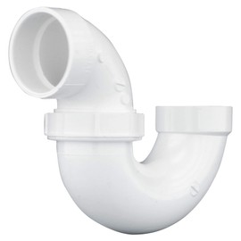 CHARLOTTE PIPE 2 DWV P-Trap with Union & Plastic NUT DWV (Drain, Waste and Vent) (1 Unit Piece)