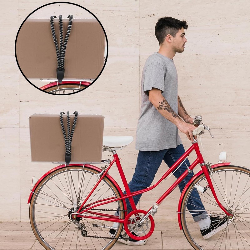 Bicycle Pannier Rack, 3 Pieces Pannier Rack, Mountain Bike Tie