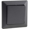 Milos Socket Switch Button Sets I Anthracite