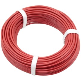 Donau Elektronik PVC wire 25 m - 0,75 mm² - red