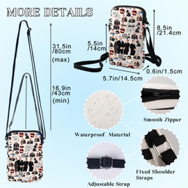 BWWKTOP Tony Soprano Crossbody Bag Carmela Fans Inspired Gifts Tony & Silvio & Paulie & Bobby & Chris Merch (BAND-XK Bag)