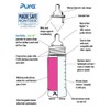 Pura Kiki Stainless Steel Infant Bottle 325ml - Fox