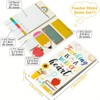 Teacher Appreciation Sticky Notes Set, Patterned Sticky Notepads, Teaching Is