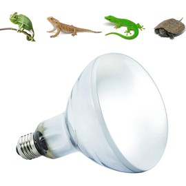 ShiawaseforU Reptile Light, UVA, Daytime Spotlamp, Amphibian Lighting, Natural Sunlight, Appetite, Promotes Shedding, Current Stabilization, 50W