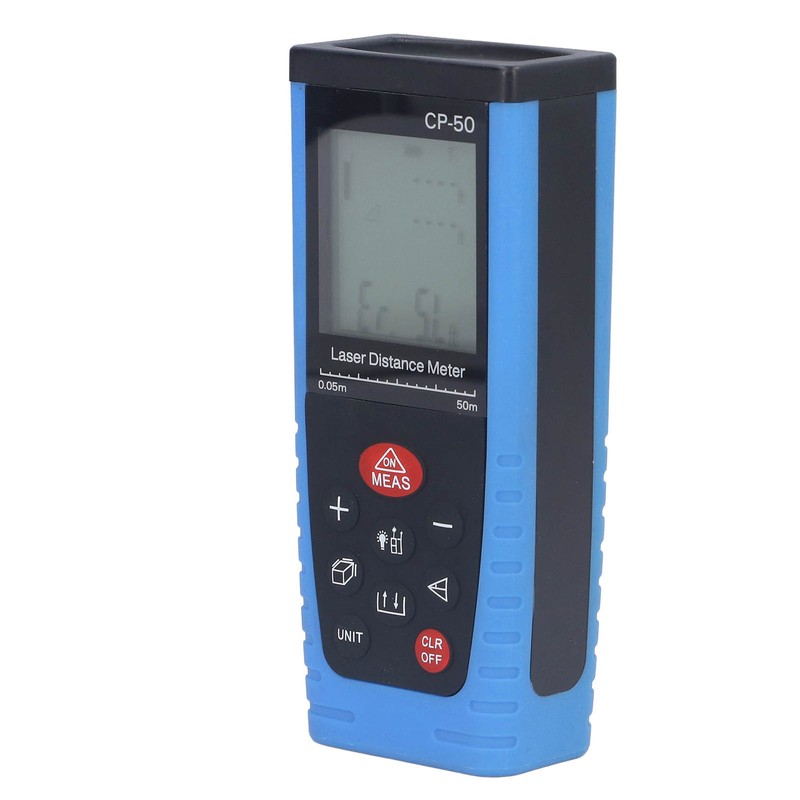 165ft Laser Distance Measure M in Ft Handheld Waterproof Laser