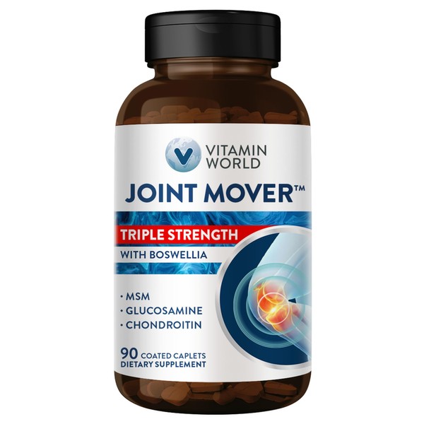 Vitamin World Triple Strength Joint Mover, Glucosamine Chondroitin with MSM