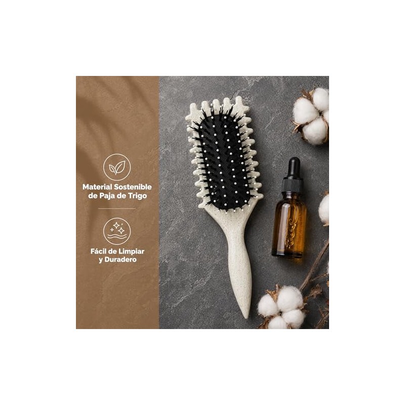 Cepillo Para Cabello Rizado Para Mujeres,cepillo definidor de rizos. |