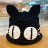 Alqpopg Womens Anime Beanie Hat Winter Warm Cap Cute Cat