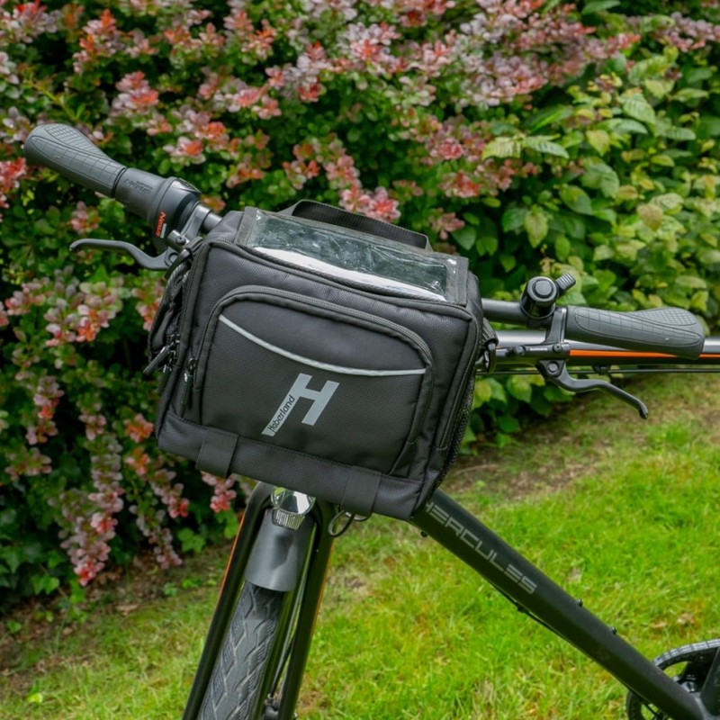 Haberland Bottle Bicycle Handlebar Bag Black