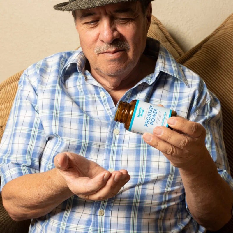 Suplemento Para Salud De La Próstata 60 Caps Sin Sabor