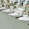 Fitable 6 Pack Sage Green Rectangle Table Clothes - 70