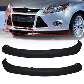 RainMan S Left & Right Front Bumper Lower Trim Panel Spoiler Replacement for Focus 2012-2014 Black CP9Z17626A CP9Z17626B