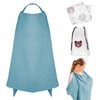 3-Piece Nursing Apron Set, Breathable Muslin Nursing Cover for Babies,