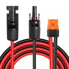MOOKEERF Solar to XT60i Cable 12AWG 5FT Solar Panel to