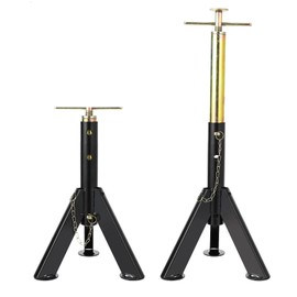 2 Pcs Telescopic RV Stabilizer Jacks,3Ton/6000Lbs RV Jacks Height Adjusts from 16in to 30in,Heavy Duty Travel Trailer Stabilizer Jacks for RV Camper