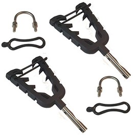 Zoom Zoom Parts Universal Handlebar ATV UTV Dirt Bike Gun Bow Rack Utility V GRIP Holder 1 1/4" Bar FREE 2 DAY SHIPPING